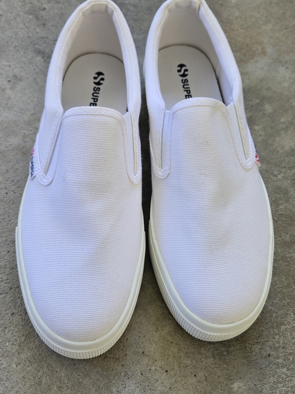 2740 PLATFORM SLIPON WHITE